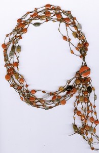 carnelian nest necklace 8-10-2014