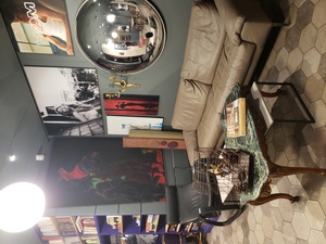 A view of the game room at Hotel de Roubaix 