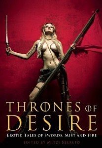 Book Cover: Thrones of Desire anthology